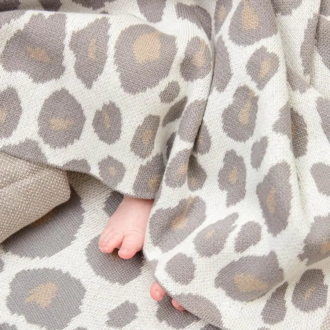 Meyco Baby Panter Ledikantdeken 100x150cm - Multi
