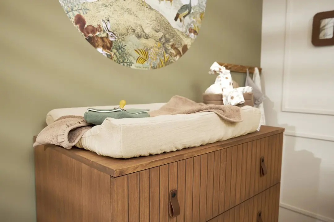 Meyco Baby Uni Aankleedkussenhoes Soft Sand 50x70cm