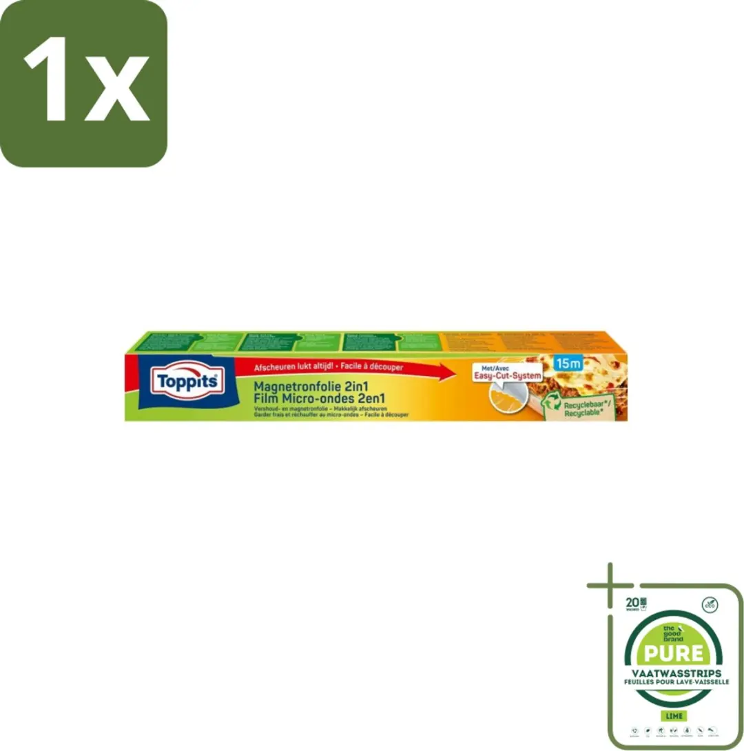 Toppits Magnetronfolie 2-in-1 15m
