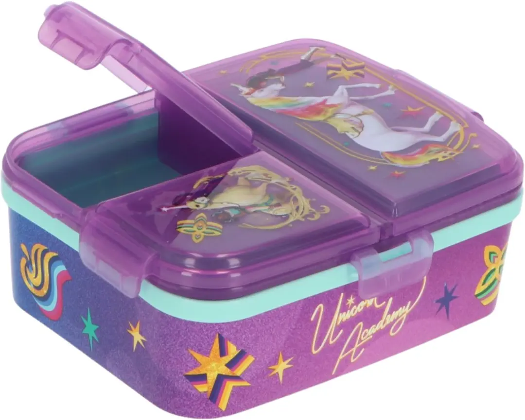 Unicorn Academy Lunchset Meerkleurig - 3+ maanden