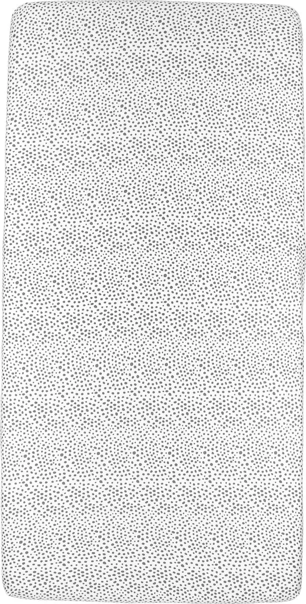 Meyco Baby Cheetah Hoeslaken Wieg - Grijs 40x80/90cm
