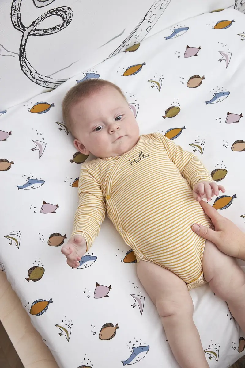 Meyco Baby Aankleedkussenhoes 85x75cm - Multicolor