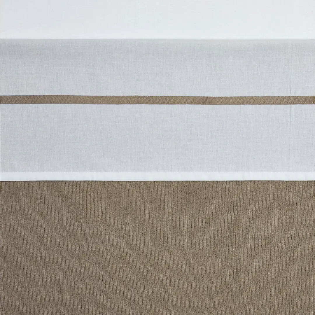 Meyco Baby Bies Wieglaken Taupe 75x100cm