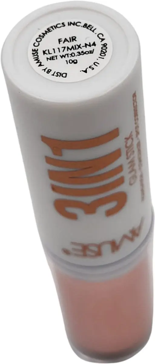 Amuse 3IN1 Glam Stick 04 Fair - Foundation/Concealer/Spot Corrector 10g
