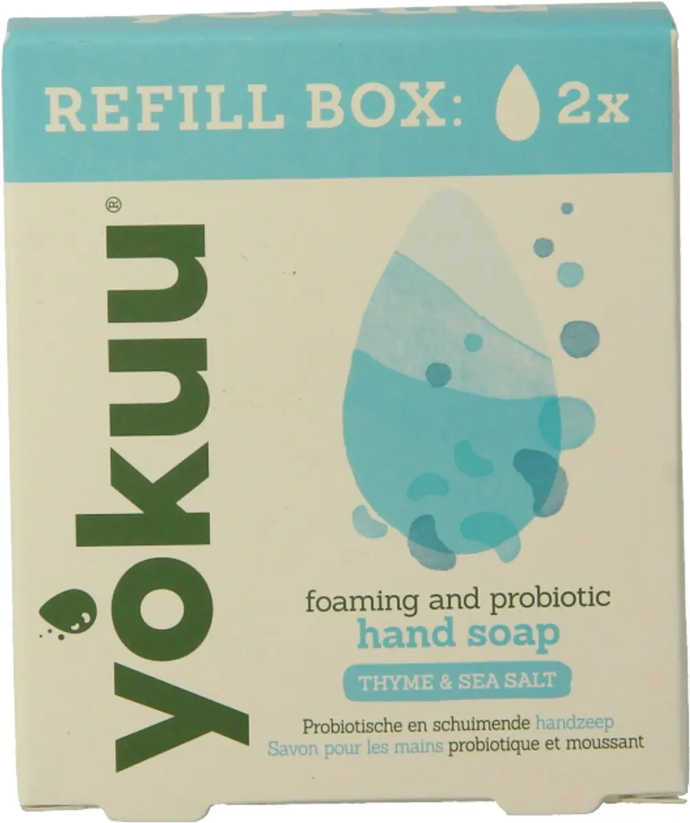 Yokuu Handzeep Thyme & Sea Salt Refill 600ml