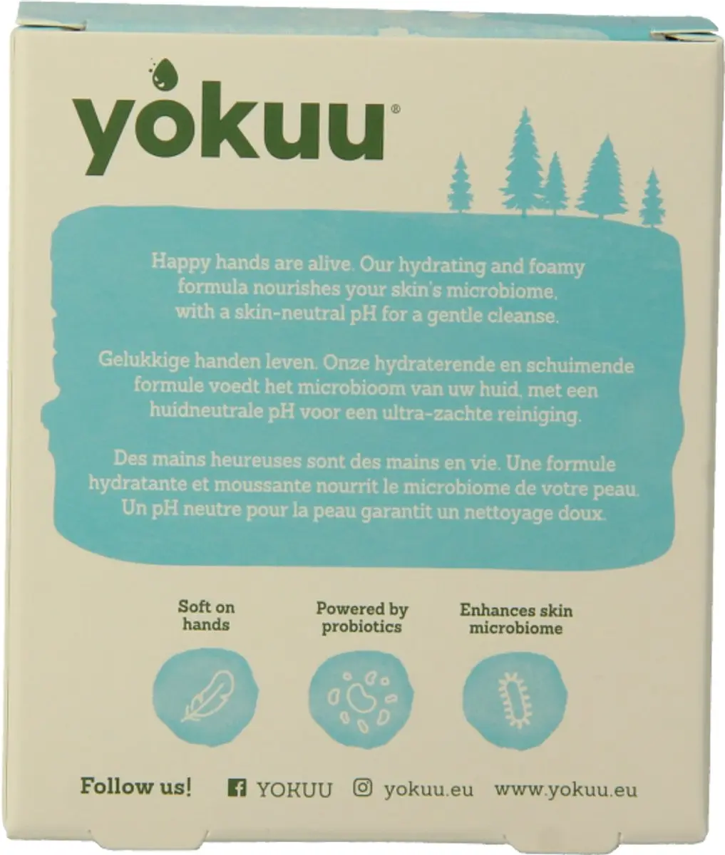 Yokuu Handzeep Thyme & Sea Salt Refill 600ml - 2 Stuks