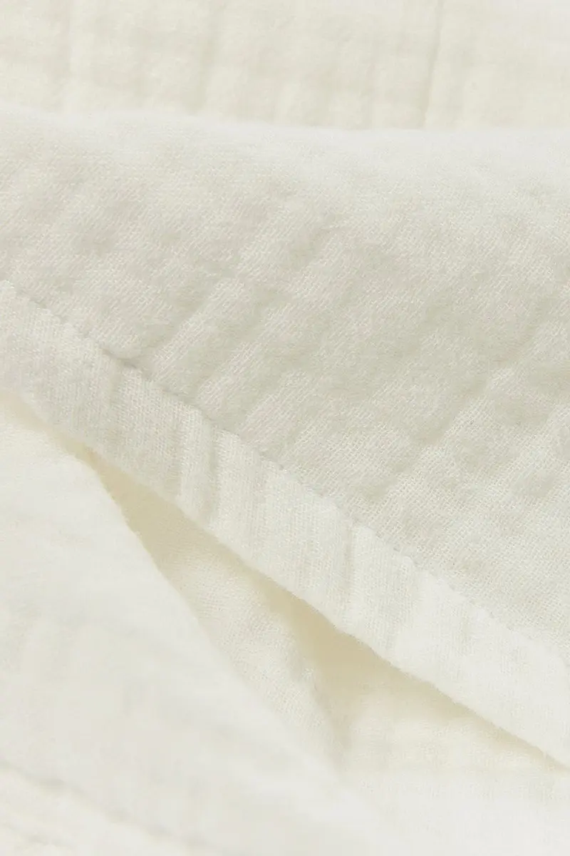 Meyco Baby Uni Laken 100x150cm - Hydrofiel - Offwhite