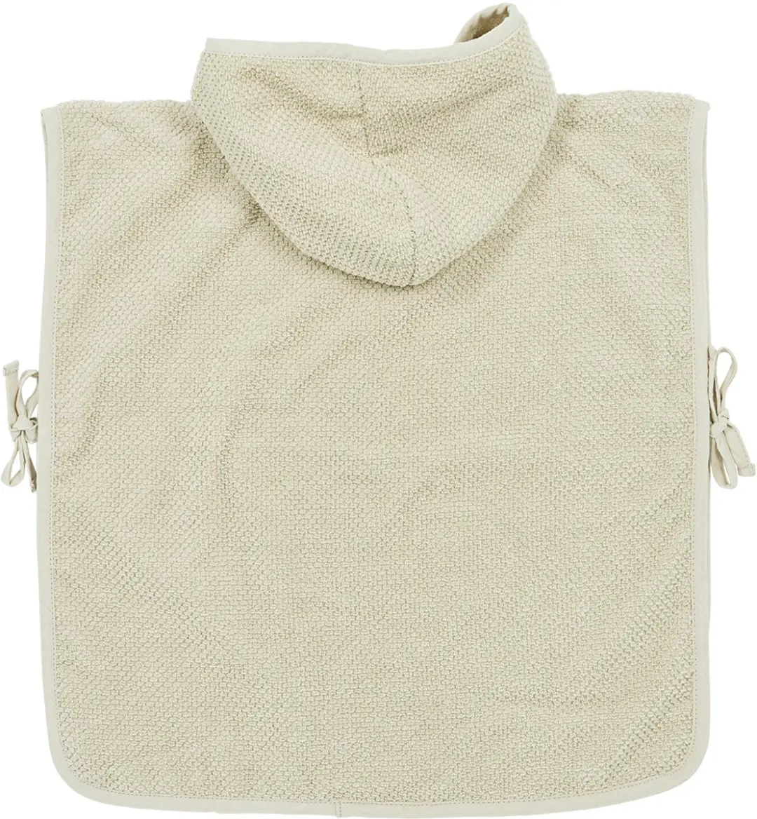Meyco Baby Popcorn Badponcho - Soft Sand