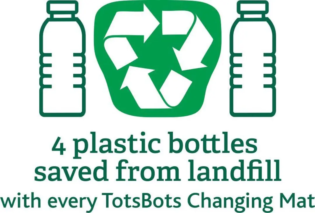 TotsBots Happy Mat Breeze Verschoonmatje - Gerecycled - afbeelding 6 van 6