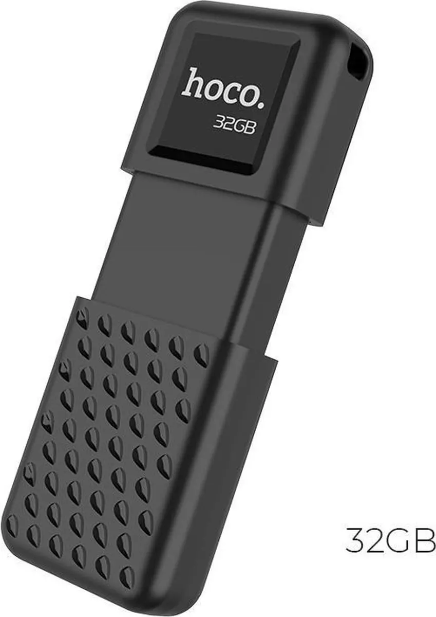 Hoco Premium UD6 USB Flash Drive 32GB - Zwart