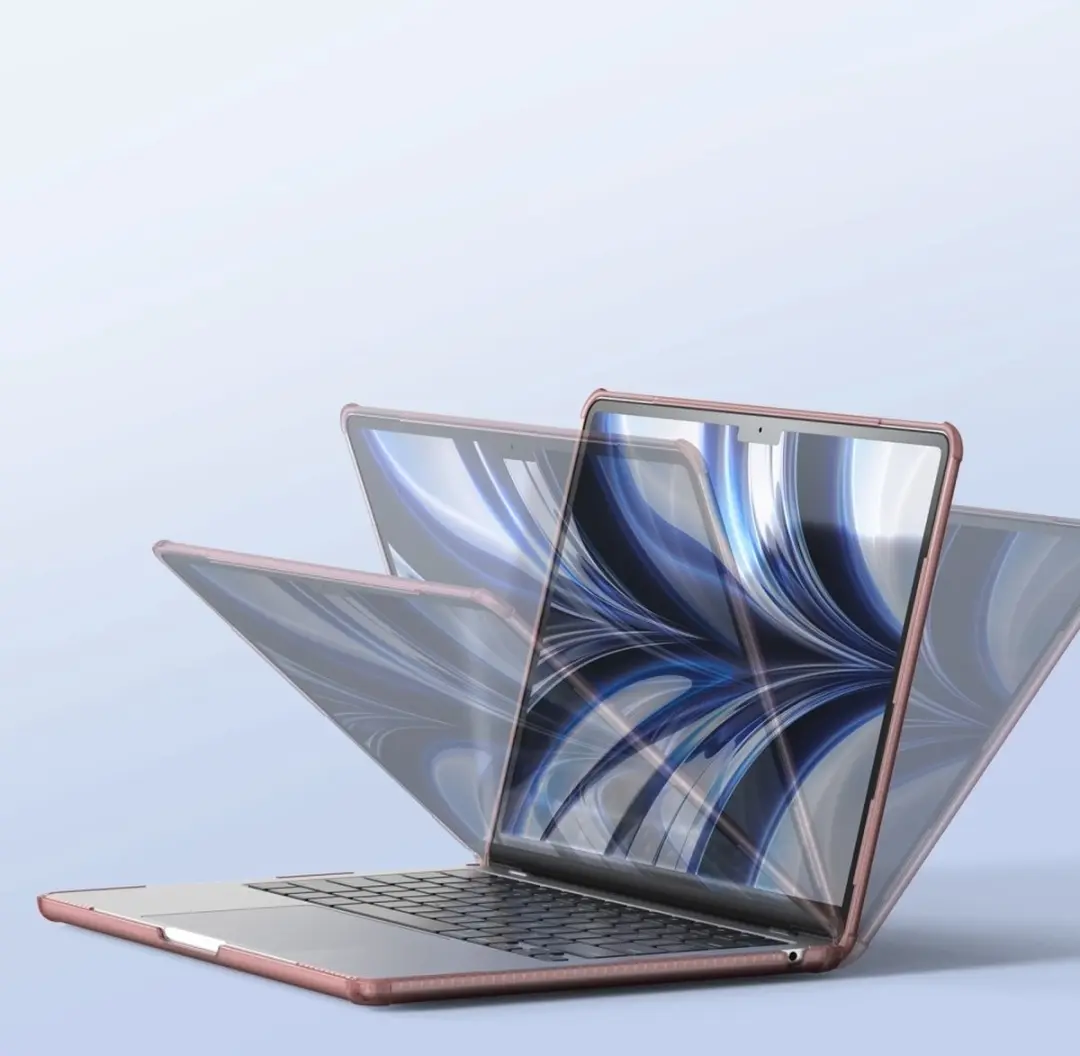 Dux Ducis Armor Pattern Cover - MacBook Pro 13 2016-2022 Roze - 8720791566586
