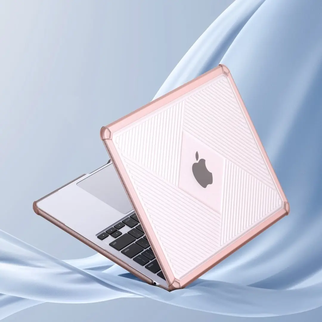 Dux Ducis Armor Pattern Cover - MacBook Pro 13 2016-2022 Roze - 8720791566586