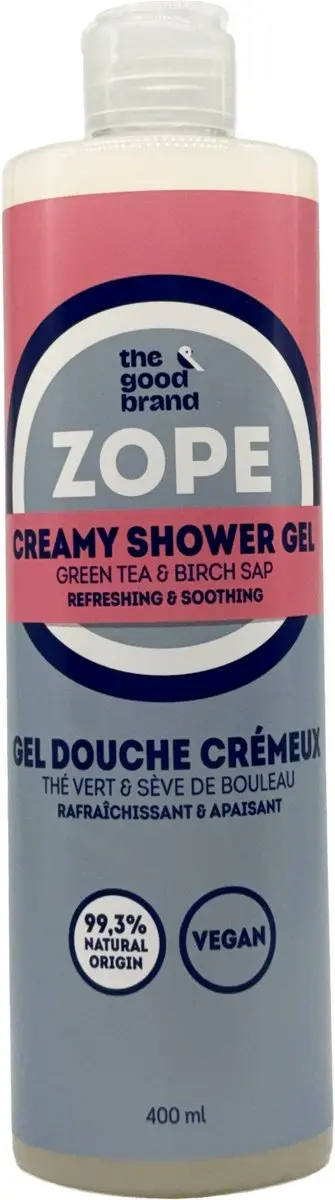 The Good Brand Green Tea & Birch Douchegel 400ml
