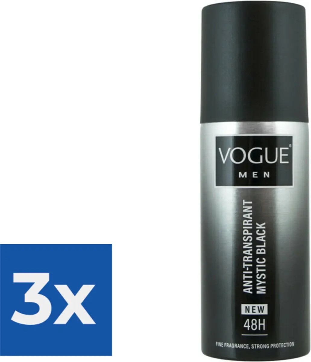 Vogue Anti-Transpirant Mystic Black 150ml