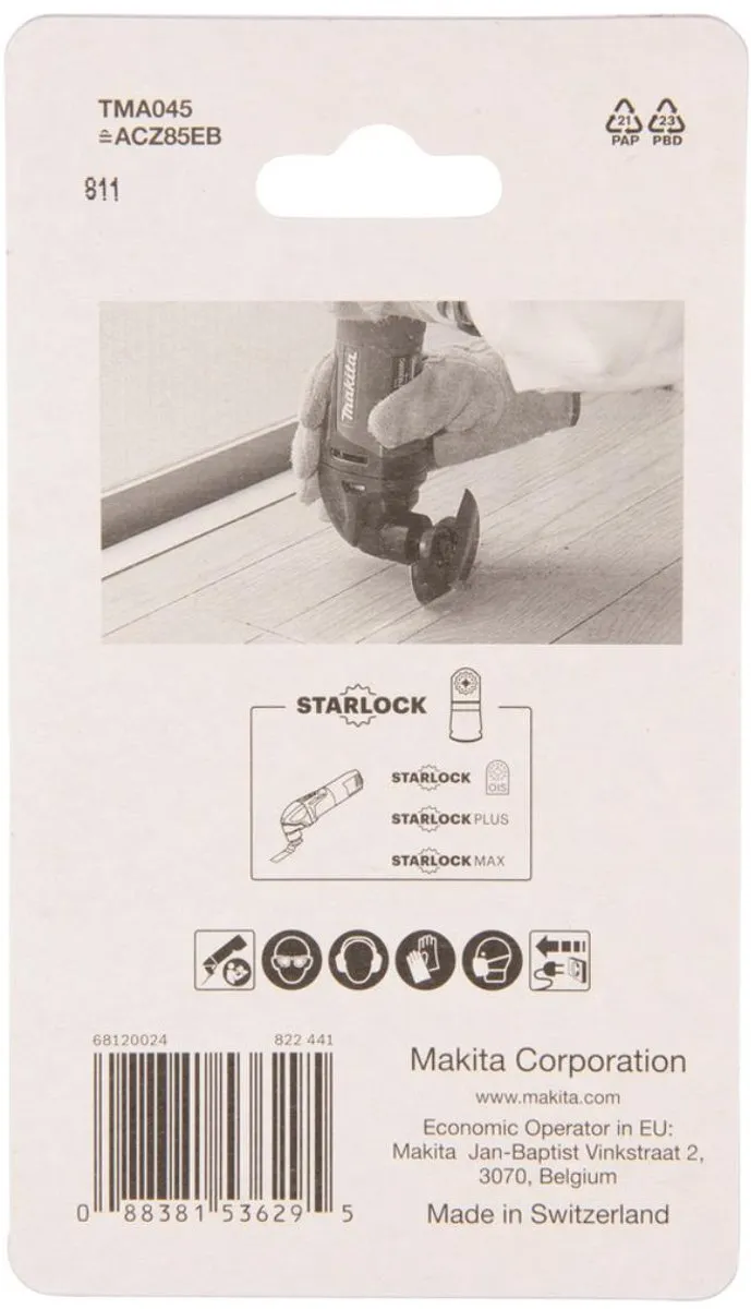 Makita TMA045 Segmentzaagblad 85mm - Hout & Staal