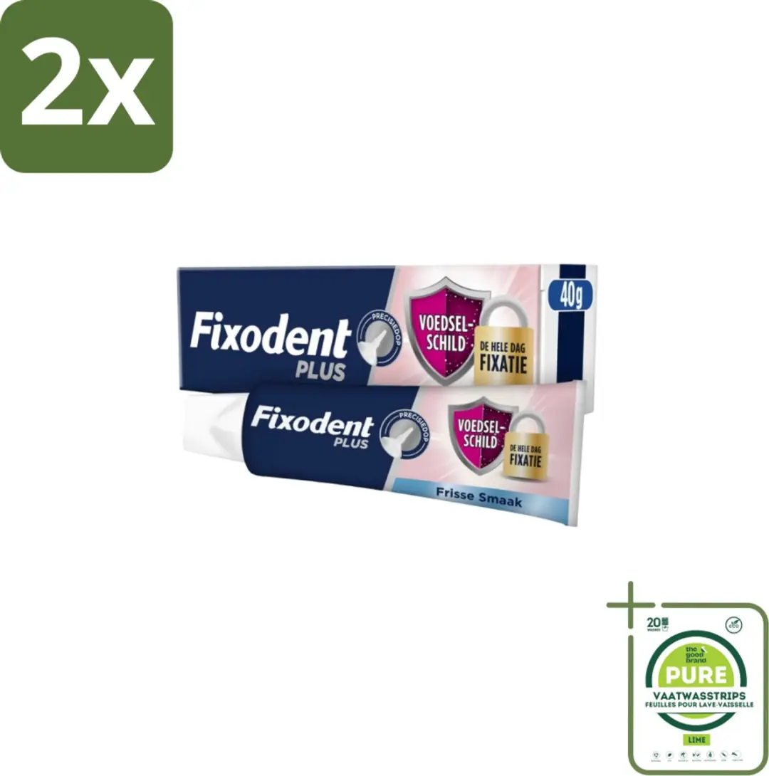 Fixodent Kleefpasta Plus 80g
