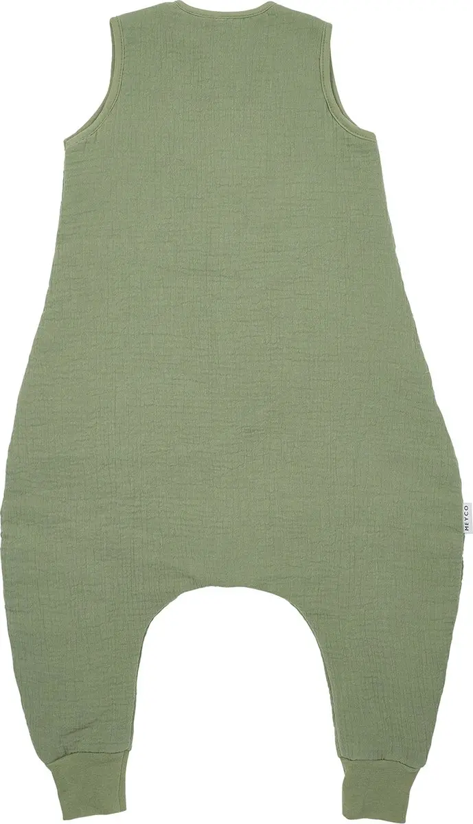 Meyco Baby Uni Slaapoverall Jumper - 92cm - 2.0 TOG - Olive Green - afbeelding 6 van 6