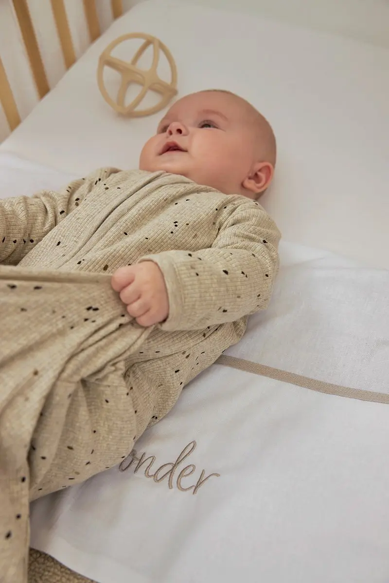 Meyco Baby Rib Mini Spot Slaapzak 70cm - 1.0 TOG
