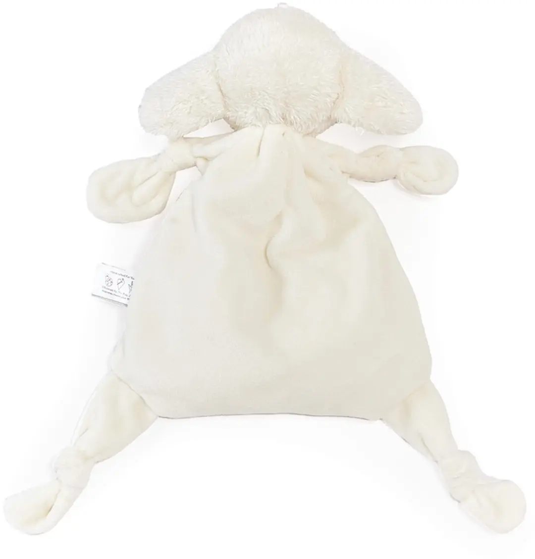 Bunnies By The Bay Kiddo Lammetje Knuffeldoekje 30cm - Wit