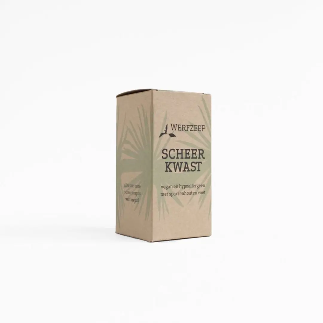 Werfzeep Scheerkwast - Vegan - 1 Stuk