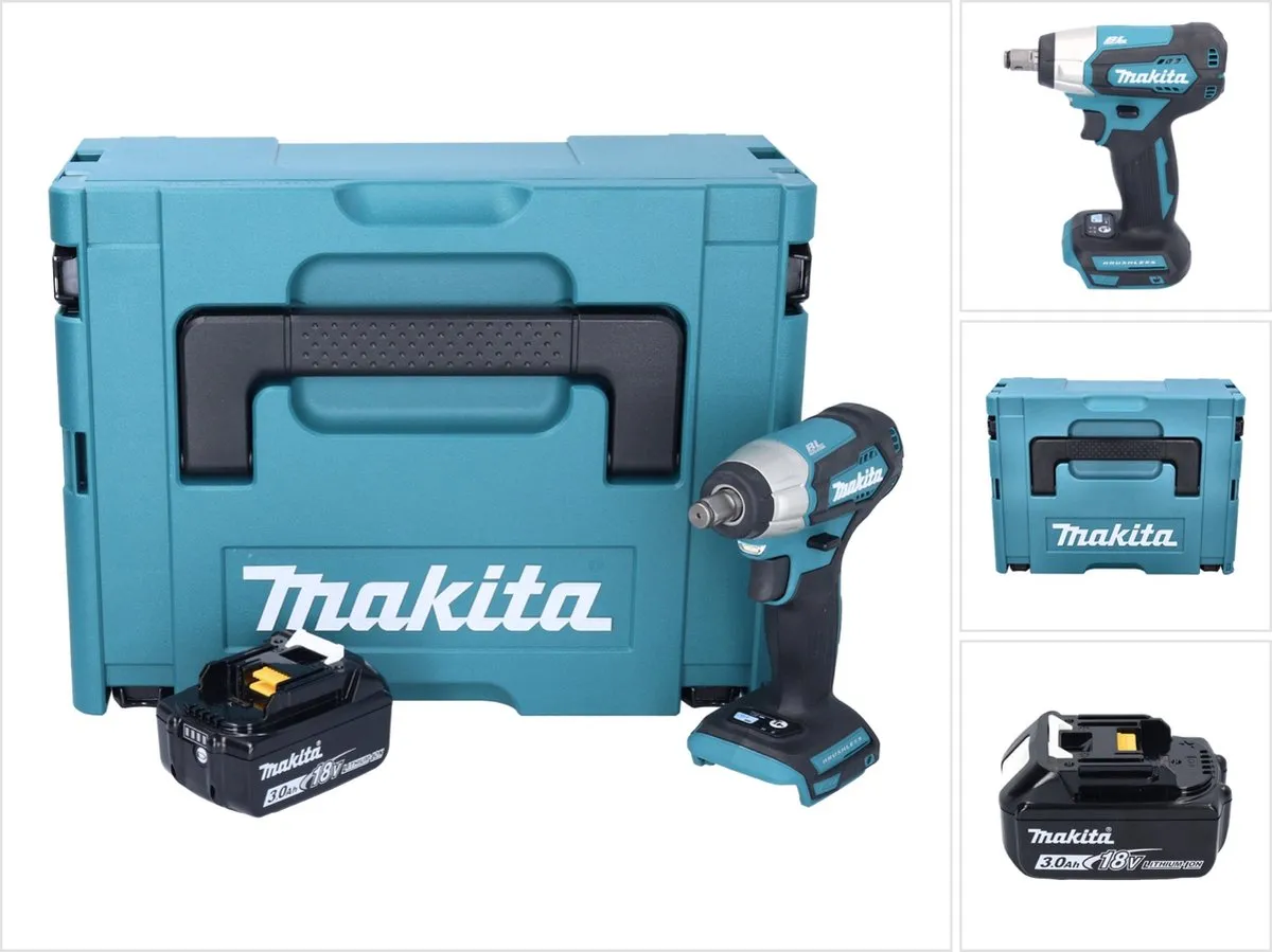Makita DTW 181 F1J Slagmoersleutel 18V 210Nm