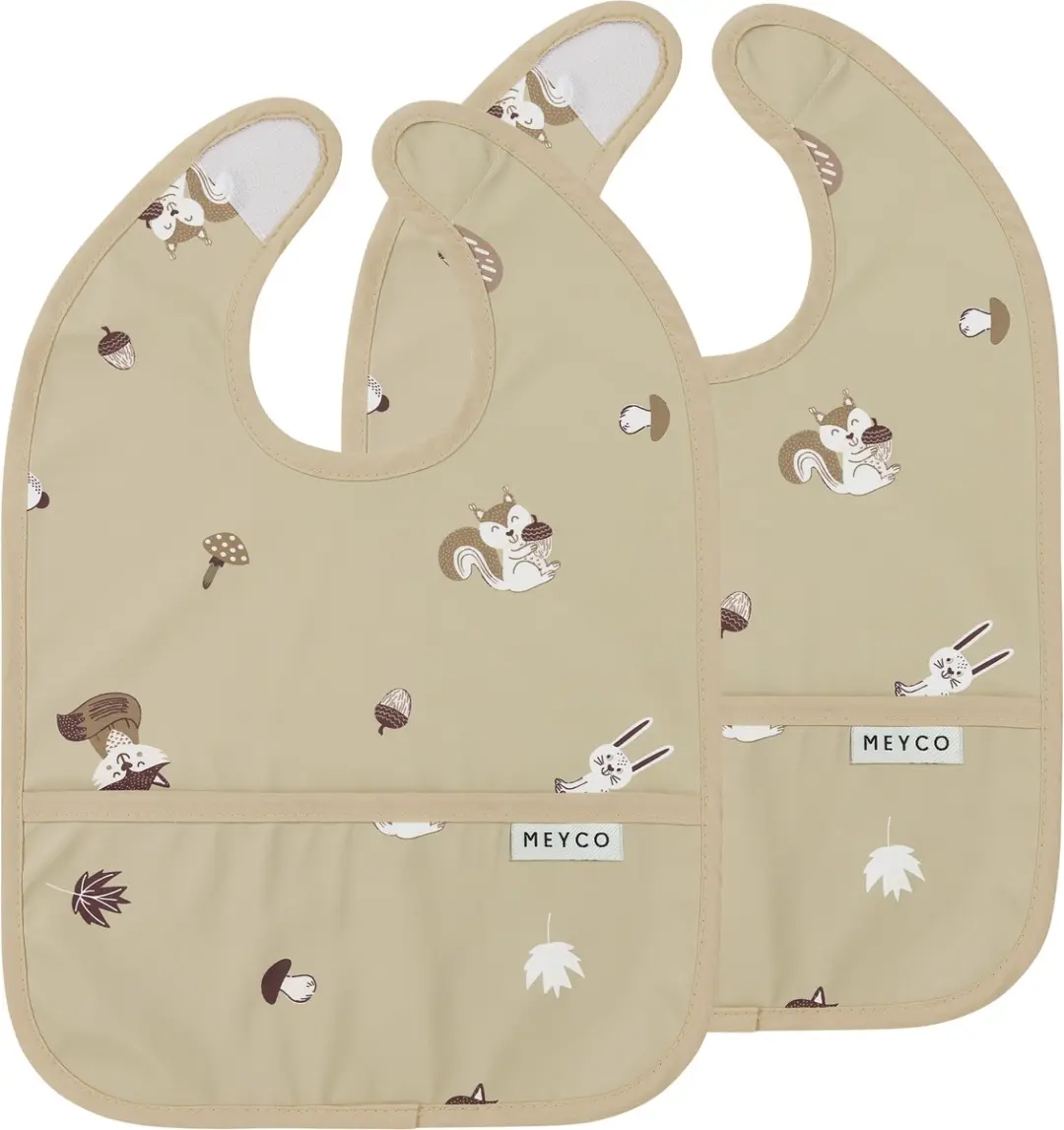 Meyco Baby Forest Animals Slab Met Opvangbakje