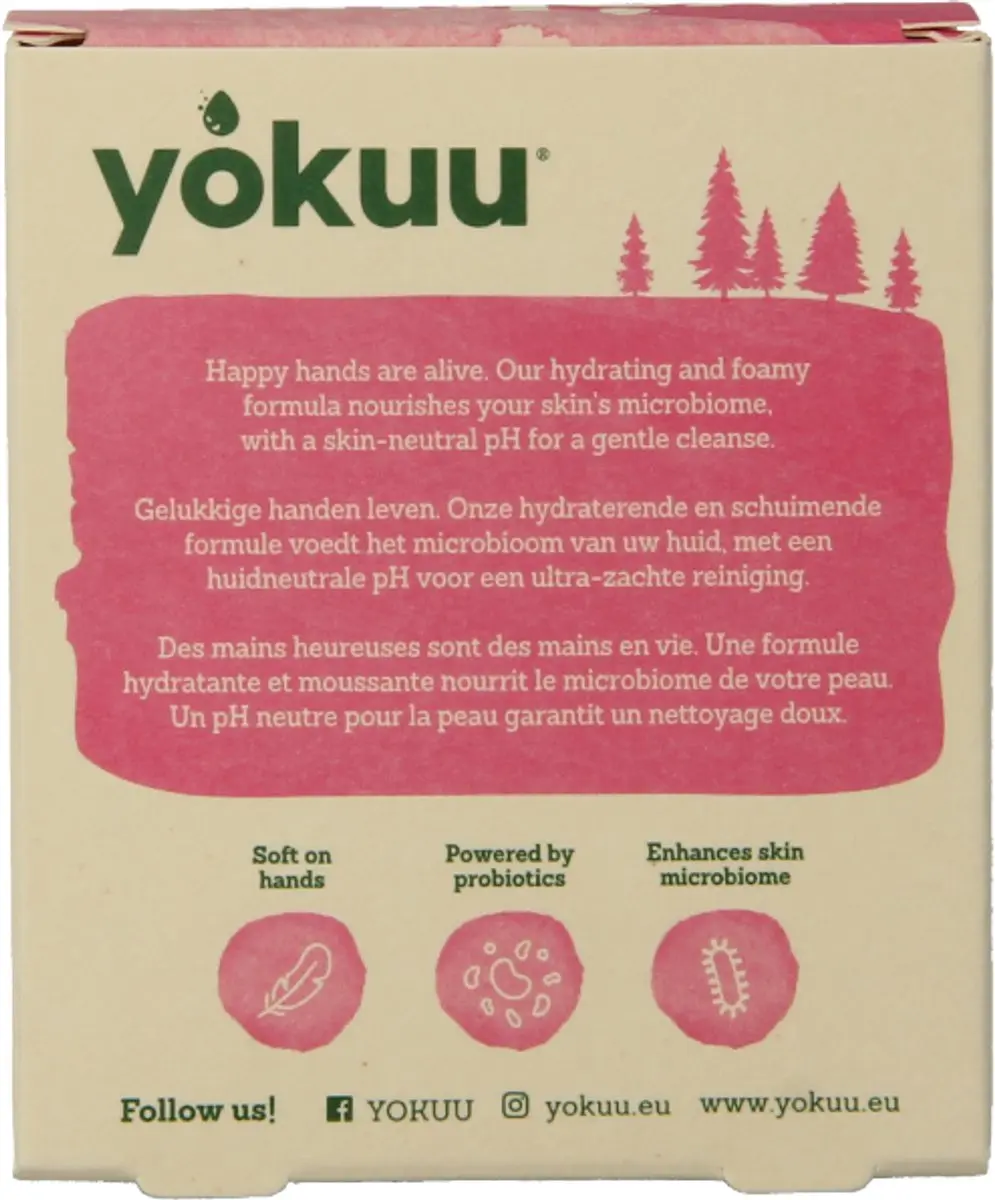 Yokuu Handzeep Wild Berries Refill 600ml - 2 Stuks
