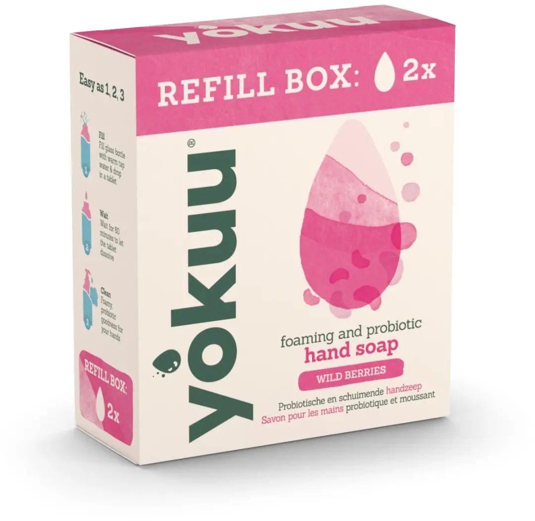 Yokuu Handzeep Wild Berries Refill 600ml