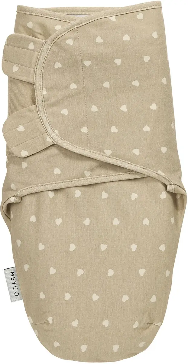 Meyco Baby Sweet Heart SwaddleMeyco Inbakerdoek 1.0 TOG