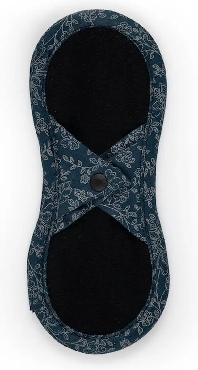 Bamboolik Bio Satin Katoen Inlegkruisjes - Donkerblauw - afbeelding 6 van 6