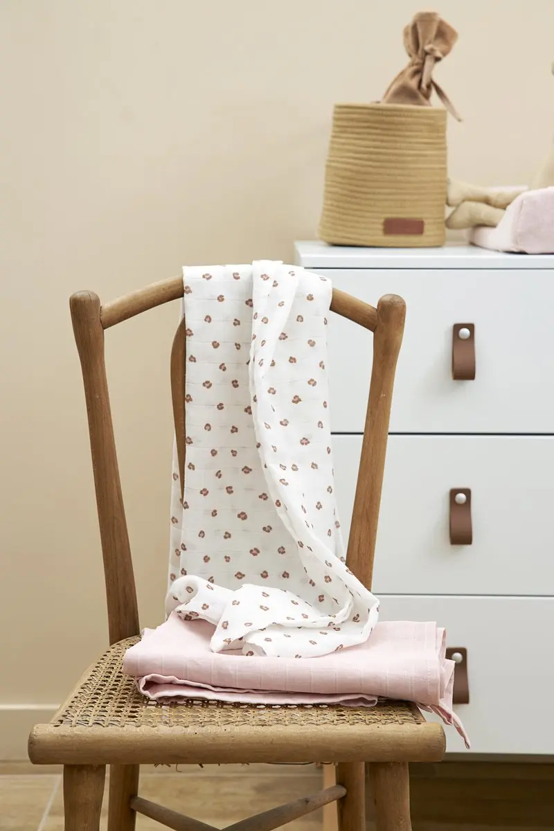 Meyco Baby Mini Panther Starterset - 9 Stuks - Soft Pink