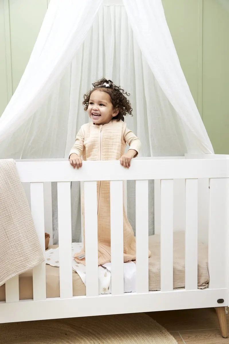 Meyco Baby Uni Klamboe 55cm - Warm White