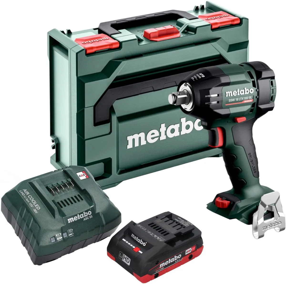 Metabo SSW 18 LTX 550 BL Slagmoersleutel 18V