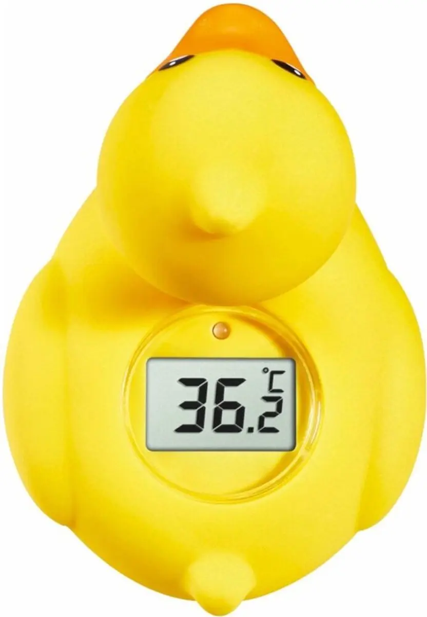 TFA Dostmann Ducky Badthermometer - Geel