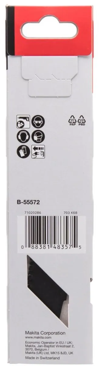 Makita Reciprozaagblad B-55512 Metaal 152mm