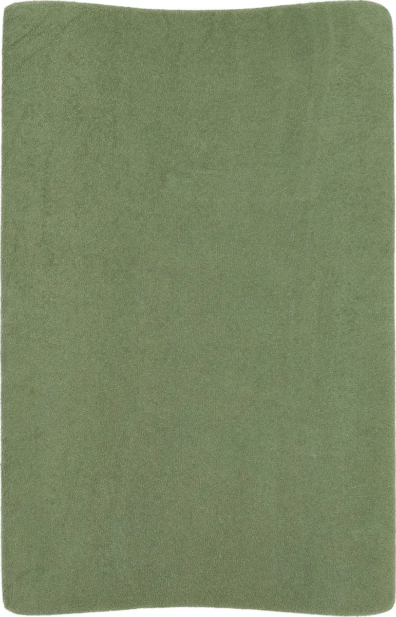 Meyco Baby Uni Aankleedkussenhoes - 2 Stuks 50x70cm - Olive Green