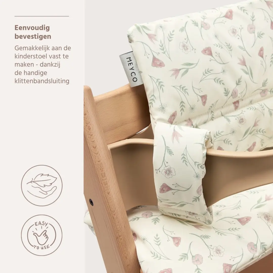 Meyco Baby Flower Stoelverkleiner Meegroei Multicolor