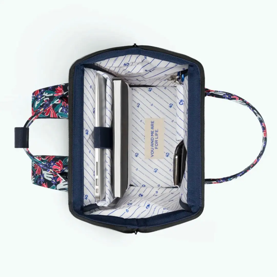 Cabaïa Adventurer Bag Medium 13 inch - 2 Vakken - Blauw - afbeelding 6 van 6