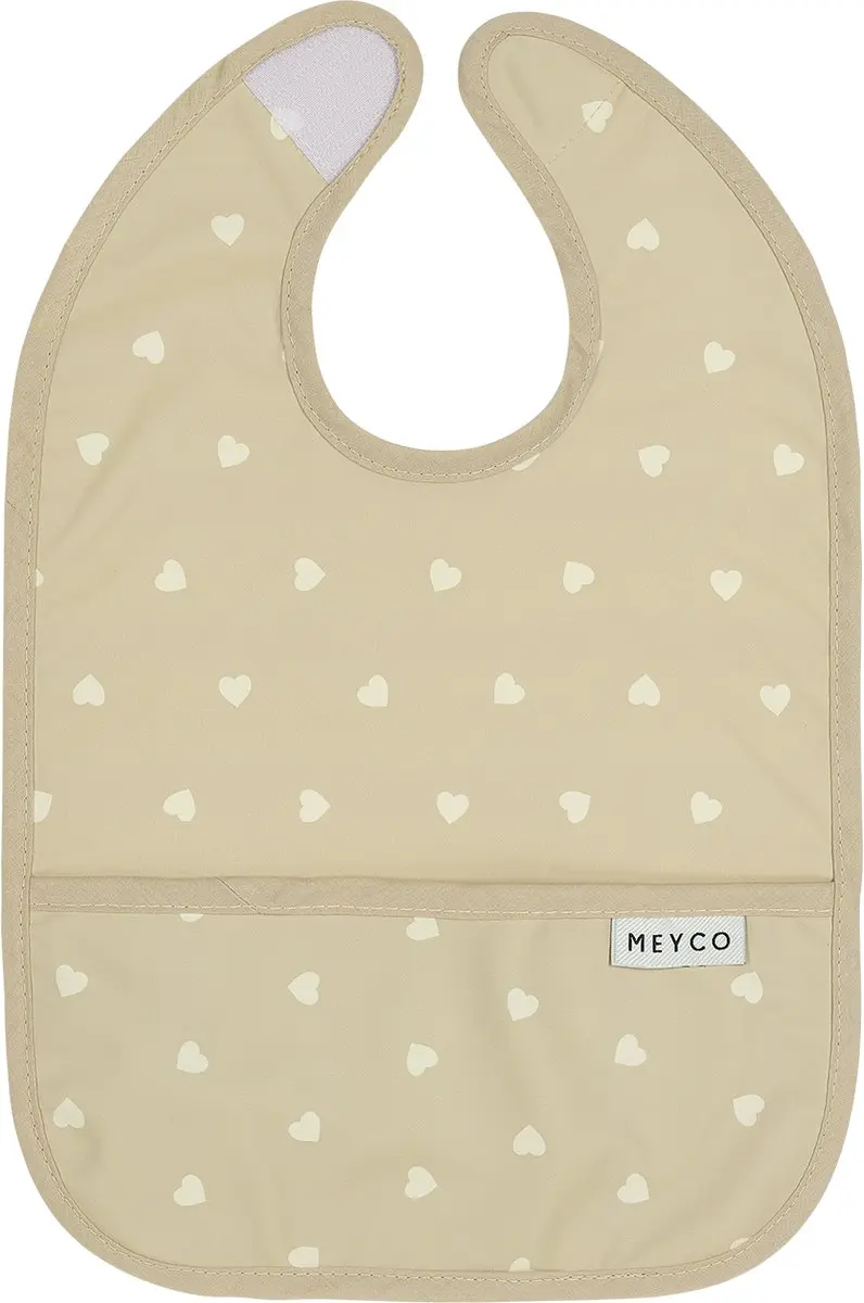 Meyco Baby Sweet Heart Slab - 2 Stuks - Soft Sand