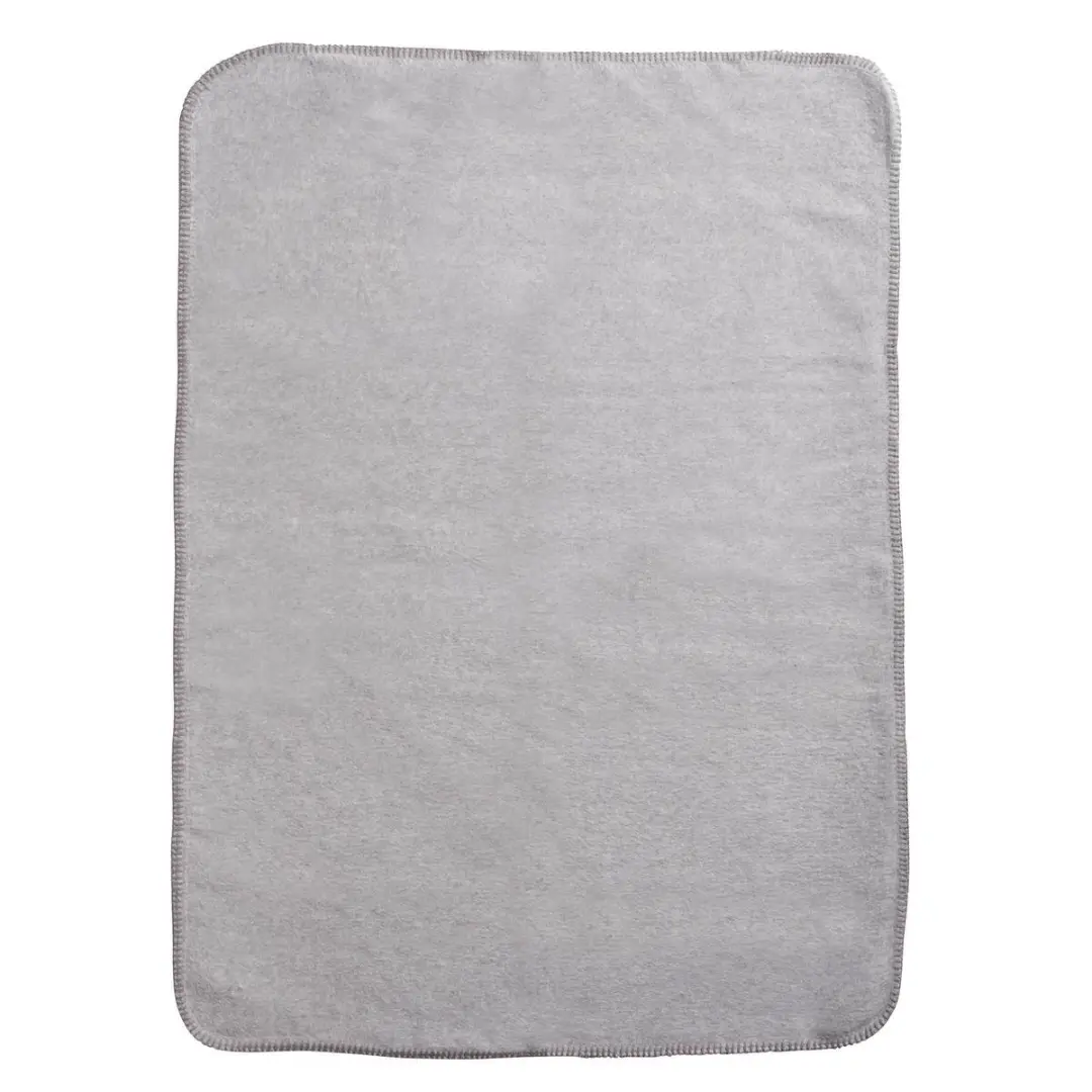 Meyco Baby Uni Wiegdeken Grey Melange 75x100cm - 1.0 TOG