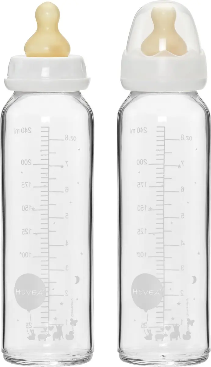 Hevea Standard Neck Babyfles 240ml