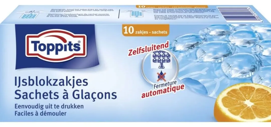 Toppits IJsblokzakjes - 10 Stuks