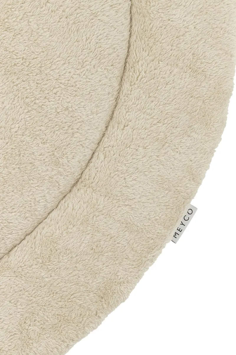 Meyco Baby Knit Basic Boxkleed - Sand Melange - Ø95cm