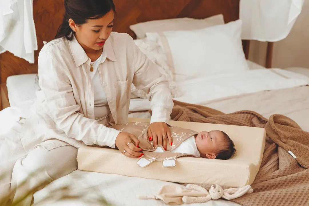 Meyco Baby Uni Aankleedkussenhoes Soft Sand 50x70cm