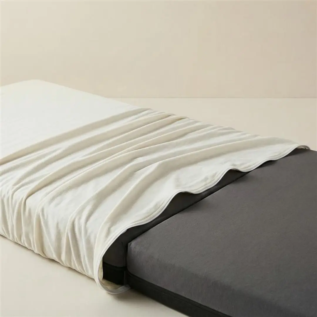 Meyco Baby Uni Campingbed Matrashoes 60x120cm - Offwhite - afbeelding 6 van 6