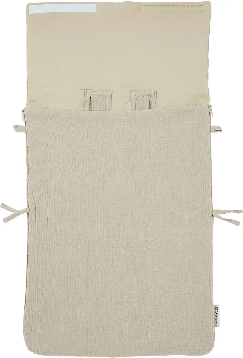 Meyco Baby Uni Voetenzak Sand 40x82cm