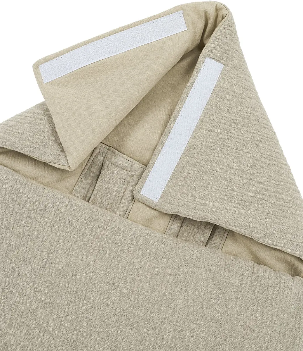 Meyco Baby Uni Voetenzak Sand 40x82cm