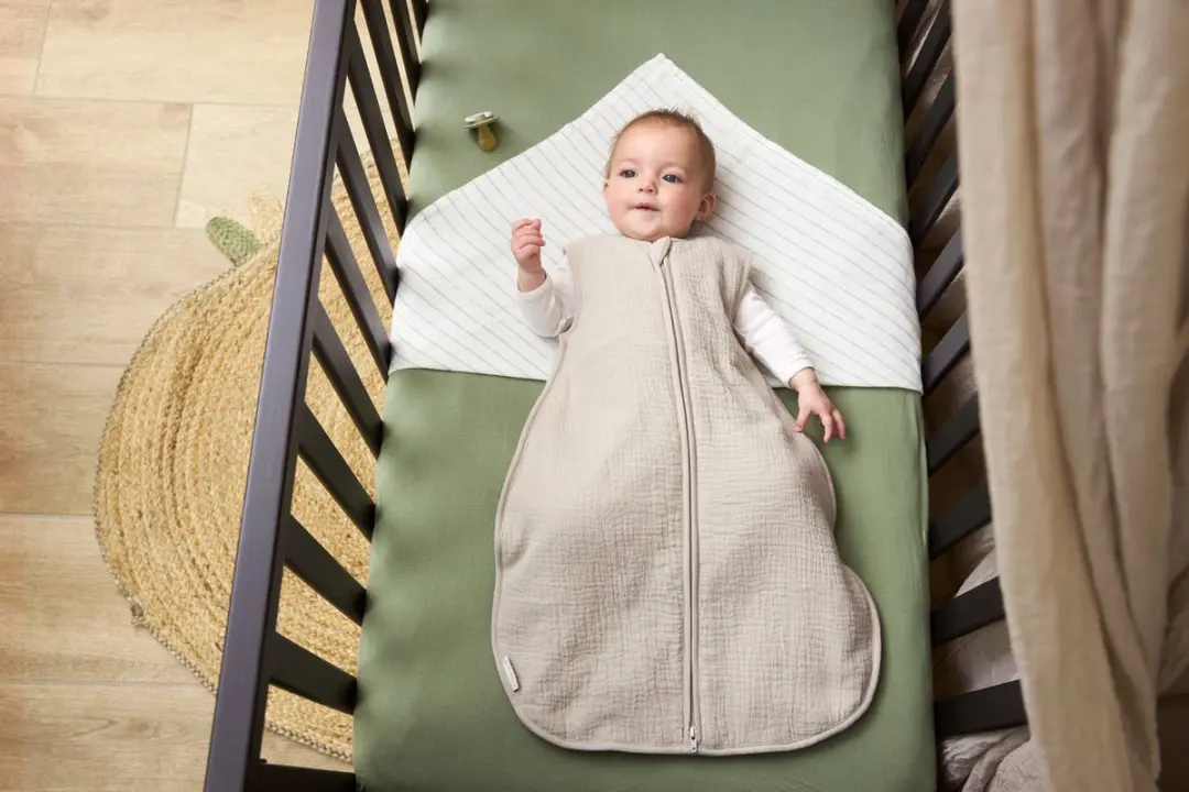 Meyco Baby Uni Slaapzak Gevoerd 110cm - 2.0 TOG - Greige