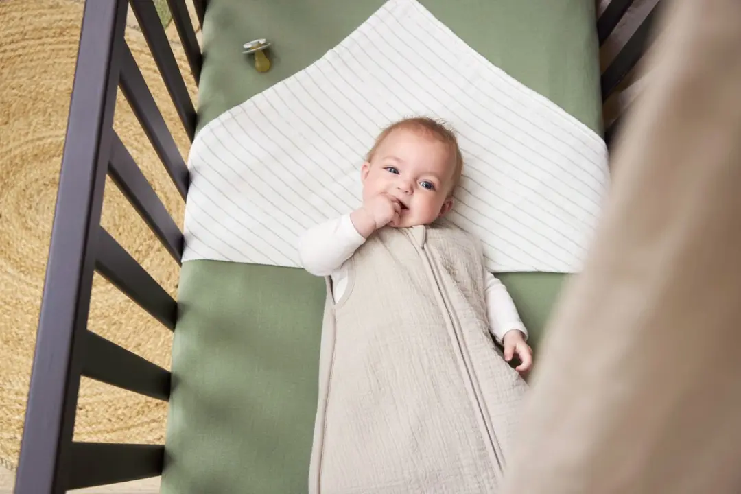 Meyco Baby Uni Slaapzak Gevoerd 110cm - 2.0 TOG - Greige