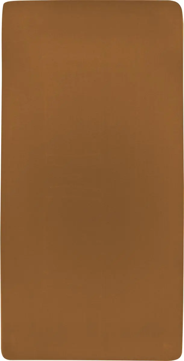 Meyco Home Uni Hoeslaken tweepersoons - 180x200cm - Camel